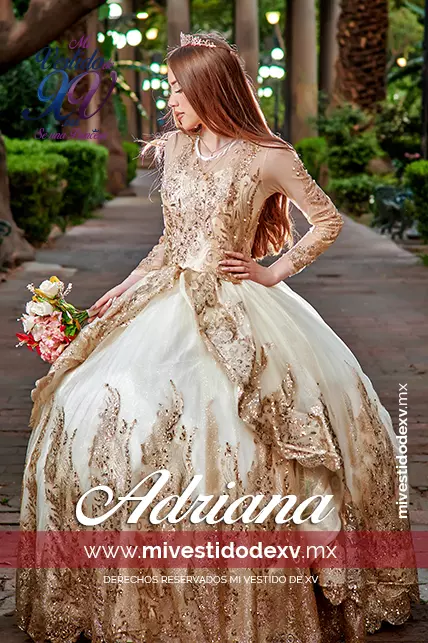 Vestido de quince años Adriana