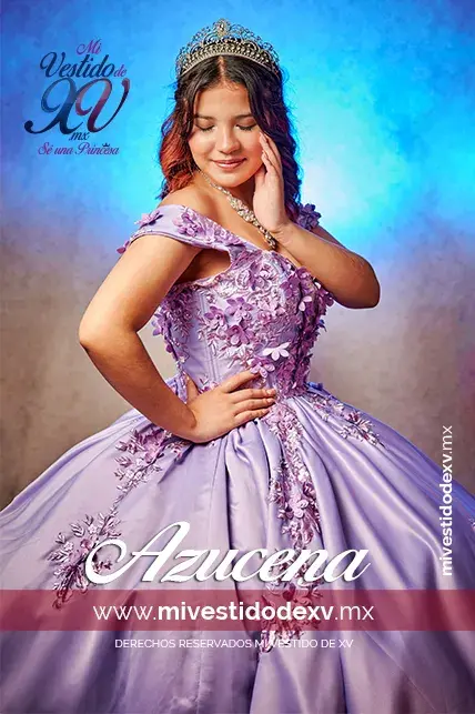 Vestido de quince años Azucena