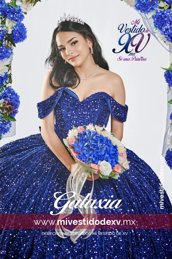 Vestido de quince años Galaxia