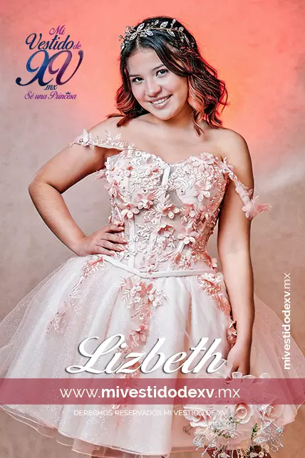 Vestido de quince años Lizbeth