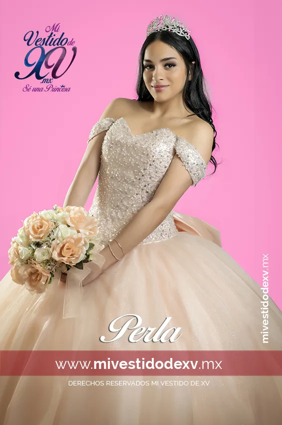 Vestido de quince años Perla