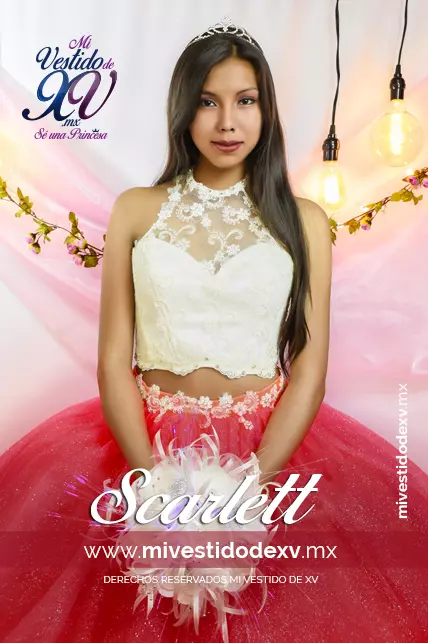 Vestido de quince años Scarlett