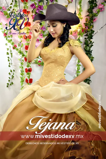 Vestido de quince años Tejana